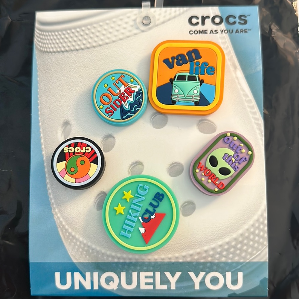 Adventure Patch 5 Pack Crocs Jibbitz.